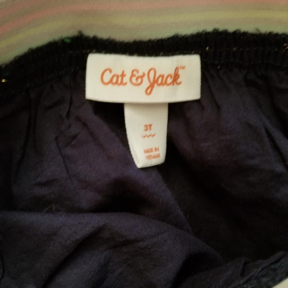 Cat & Jack Toddler Cold Shoulder Skirt Set - Picture 5 of 8